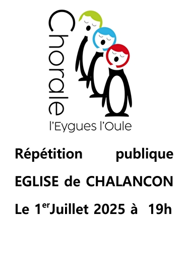 Concert- Chorale L'Eygues l'Oule