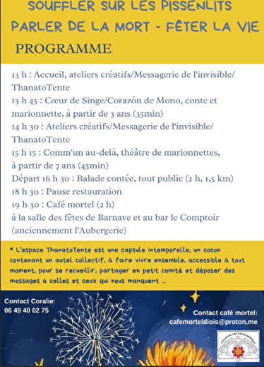 Parler de la mort, fêter la vie !