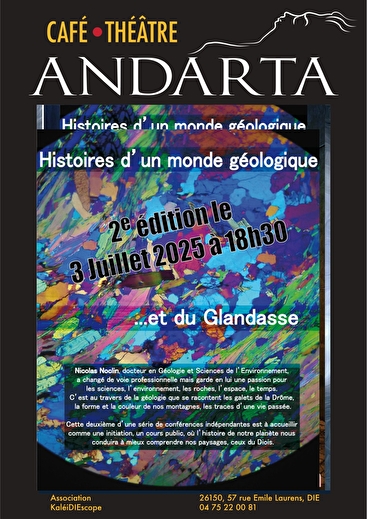 Conférence - Histoire d'un monde géologique
