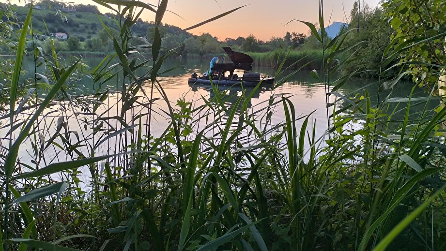 Spectacle sur l'eau - Marinero - Le pianO du lac