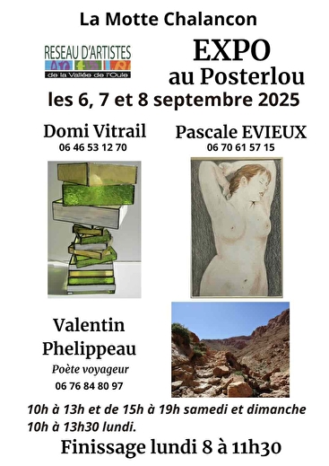 Exposition Peinture - Verre - Textes