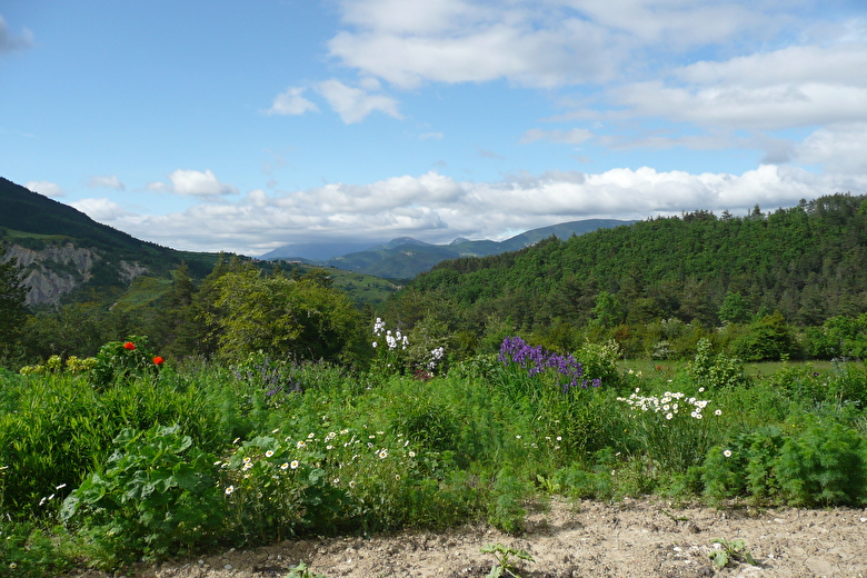Vue sur la vallée et le Glandasse