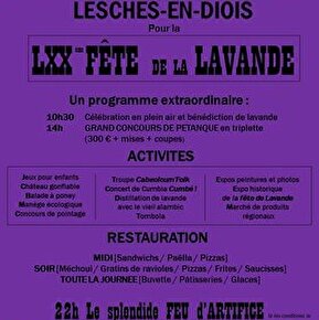 ANNULÉ - LXXème fête de la Lavande