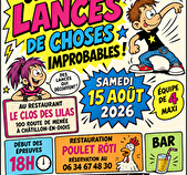 ANNULÉ - Concours de lancés de choses improbables !