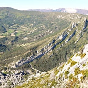 Vue sur le Claps