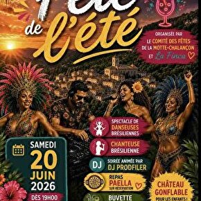 Fête de l'été à La Motte Chalancon !