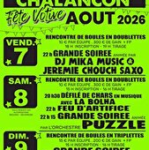 Fête votive de la Motte Chalancon