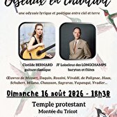 Concert musique classique - Oiseaux en chantant