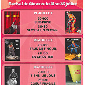 Festival de clowns - Le rouge, le blanc et le nez