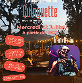Guinguette Concert aux Jardins du Caveau