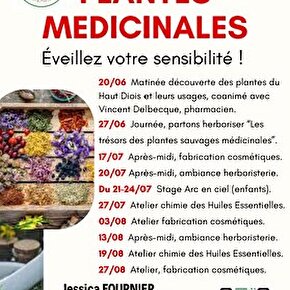 Activité- Atelier herboristerie, aromathérapie et sorties nature