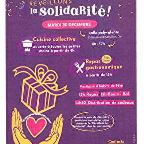 Réveillons la solidarité !