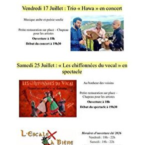 Les Chiffonnées du vocal en spectacle !