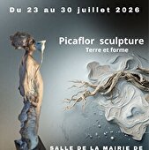 Exposition sculpture raku  - Terre et formes