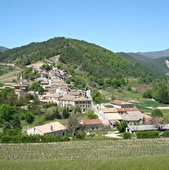 Vignoble et village