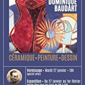 Exposition-vente : Dominique Baudart, un artiste du Diois