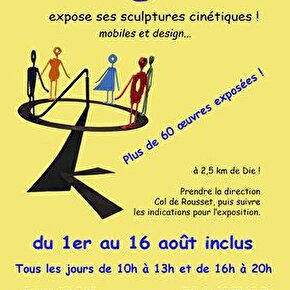 Exposition de sculptures cinétiques et grands mobiles