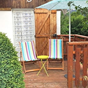 Terrasse chaise longue