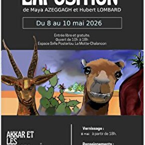 Exposition - Maya Azeggagh et Hubert Lombard