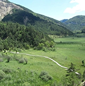 En chemin vers les Bouligons