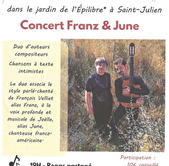 Concert - Franz et June