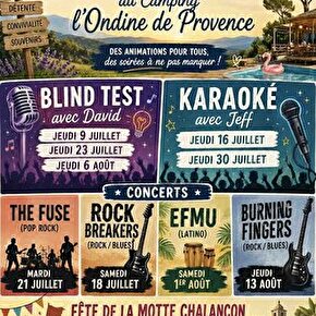 Burning Fingers en concert - l'Ondine de Provence