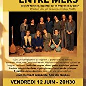Concert Groupe vocal Entre Mers