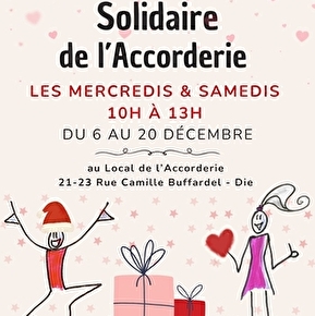 Marché de Noël solidaire de l'Accorderie