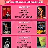 FESTIVAL CLOWN - LE ROUGE, LE BLANC ET LE NEZ