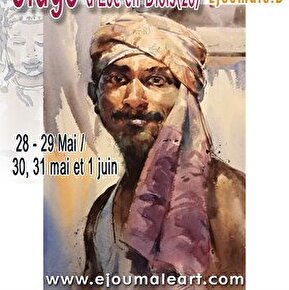 Stage d'aquarelle - Carnet de voyage -  avec Ejoumale, aquarelliste renommé