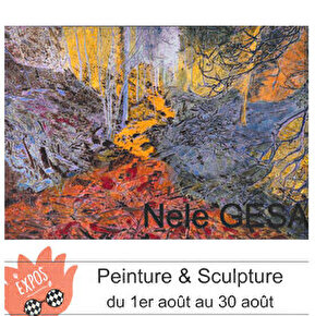 Exposition - Peinture et Sculpture - Nele Gesa