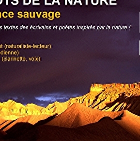 Conférence spectacle - Les mots de la nature