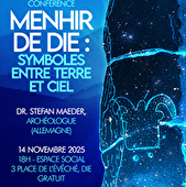 Conférence - Menhir de Die : Symboles entre  Terre et Ciel